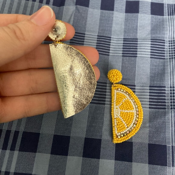 Lemon earrings - Picture 2 of 3